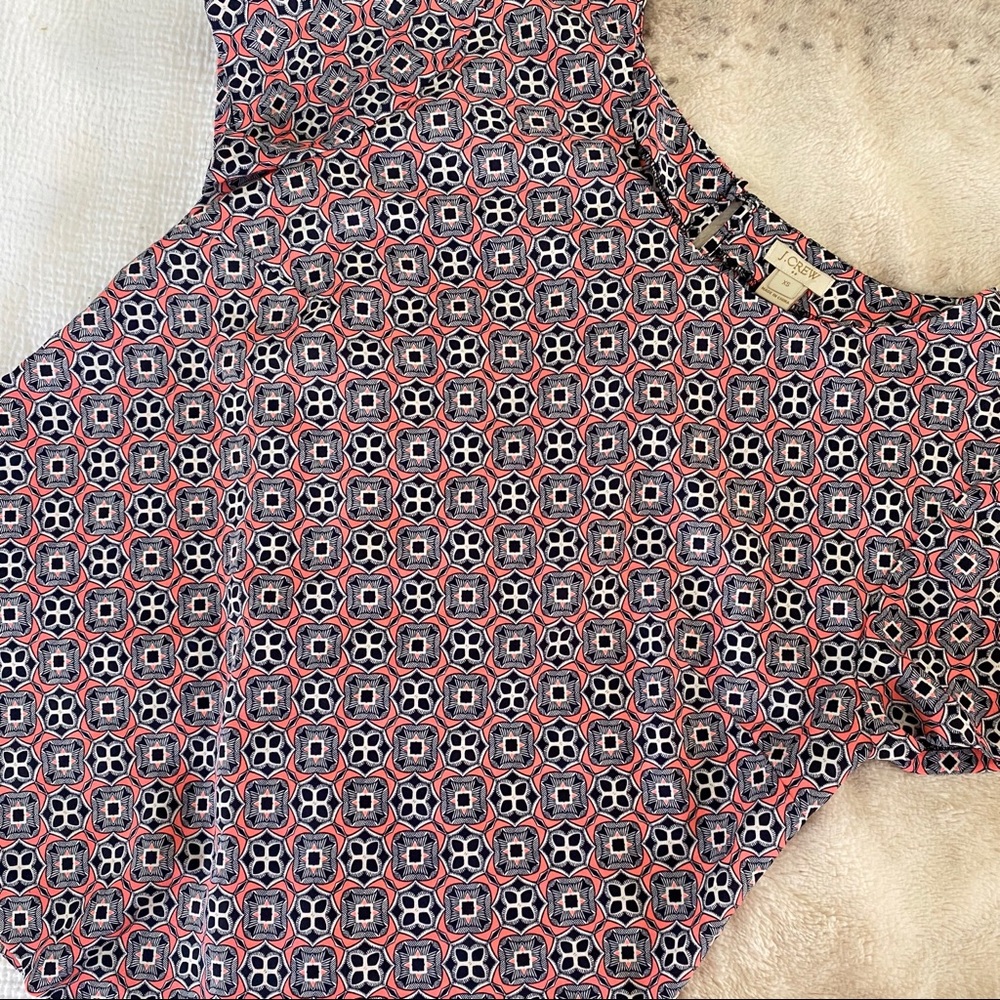 J. Crew Short Sleeve Blouse